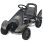 Go Kart a pedali con seduta regolabile nero Go Kart a pedali con seduta regolabile nero