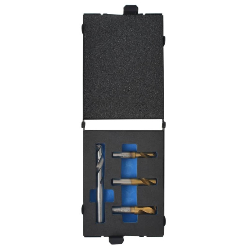 Set 4 Pezzi Perforatrice Punti Saldatura HSS Set 4 Pezzi Perforatrice Punti Saldatura HSS