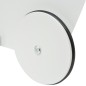 Carrozzina per Bambole in Legno 53x25,7x50 cm Bianca Carrozzina per Bambole in Legno 53x25,7x50 cm Bianca