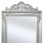 Specchio a Pavimento in Stile Barocco 160x40 cm Argento Specchio a Pavimento in Stile Barocco 160x40 cm Argento