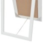Specchio da Pavimento in Stile Barocco 160x40 cm Bianco Specchio da Pavimento in Stile Barocco 160x40 cm Bianco