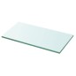 Mensola in Vetro Trasparente 30x12 cm Mensola in Vetro Trasparente 30x12 cm