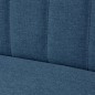 vidaXL Divano in Tessuto 117x55,5x77 cm Blu 