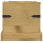 Cassapanca in Pino Messicano Corona Range 91x49,5x47 cm Cassapanca in Pino Messicano Corona Range 91x49,5x47 cm