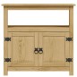 Mobile Porta TV Legno Pino Messicano Corona Range 80x43x78 cm Mobile Porta TV Legno Pino Messicano Corona Range 80x43x78 cm