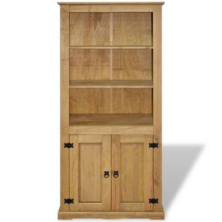 Credenza in Legno di Pino Messicano Corona Range 80x40x170 cm