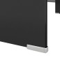 vidaXL Mobile/Rialzo Porta TV in Vetro Nero 100x30x13 cm vidaXL Mobile/Rialzo Porta TV in Vetro Nero 100x30x13 cm