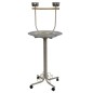 Strong Trespolo per Pappagalli Amy Grigio Argentato 55x55x135 cm 99048 Strong Trespolo per Pappagalli Amy Grigio Argentato 55x55x135 cm 99048