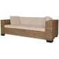 Set Divani a 2 e 3 Posti in Vero Rattan Set Divani a 2 e 3 Posti in Vero Rattan