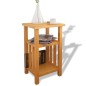Tavolino da Salotto con Ripiano 27x35x55 cm Massello di Rovere Tavolino da Salotto con Ripiano 27x35x55 cm Massello di Rovere