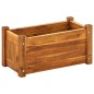 Letto Rialzato da Giardino in Legno di Acacia 50x25x25 cm Letto Rialzato da Giardino in Legno di Acacia 50x25x25 cm