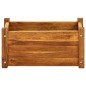 Letto Rialzato da Giardino in Legno di Acacia 50x25x25 cm Letto Rialzato da Giardino in Legno di Acacia 50x25x25 cm