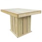 vidaXL Set da Pranzo da Giardino 5 pz in Legno di Pino Impregnato vidaXL Set da Pranzo da Giardino 5 pz in Legno di Pino Impregnato