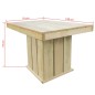 vidaXL Set da Pranzo da Giardino 5 pz in Legno di Pino Impregnato vidaXL Set da Pranzo da Giardino 5 pz in Legno di Pino Impregnato