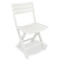 Set da Bistrot 3 pz in Plastica Bianco Set da Bistrot 3 pz in Plastica Bianco