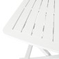 Set da Bistrot 3 pz in Plastica Bianco Set da Bistrot 3 pz in Plastica Bianco
