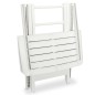 Set da Bistrot 3 pz in Plastica Bianco Set da Bistrot 3 pz in Plastica Bianco