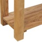 Tavolo Consolle in Legno Massello di Teak 120x30x80 cm Tavolo Consolle in Legno Massello di Teak 120x30x80 cm