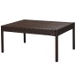 Set Divani da Giardino 6 pz con Cuscini in Polyrattan Marrone Set Divani da Giardino 6 pz con Cuscini in Polyrattan Marrone