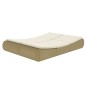 vidaXL Lettino Prendisole in Polyrattan Beige vidaXL Lettino Prendisole in Polyrattan Beige