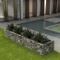 vidaXL Gabbione Letto Rialzato da Giardino in Acciaio 360x90x50 cm vidaXL Gabbione Letto Rialzato da Giardino in Acciaio 360x90x50 cm