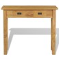 Tavolo Consolle in Legno Massello di Teak 90x30x80 cm Tavolo Consolle in Legno Massello di Teak 90x30x80 cm