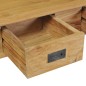Tavolo Consolle in Legno Massello di Teak 90x30x80 cm Tavolo Consolle in Legno Massello di Teak 90x30x80 cm