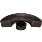 Set Divani da Giardino 6 pz con Cuscini in Polyrattan Marrone Set Divani da Giardino 6 pz con Cuscini in Polyrattan Marrone