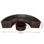 Set Divani da Giardino 6 pz con Cuscini in Polyrattan Marrone Set Divani da Giardino 6 pz con Cuscini in Polyrattan Marrone