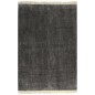 Tappeto Kilim in Cotone 160x230 cm Antracite