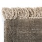 Tappeto Kilim in Cotone 160x230 cm Grigio Talpa Tappeto Kilim in Cotone 160x230 cm Grigio Talpa