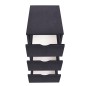 Cassettiera 33x45x60 cm Nero Cassettiera 33x45x60 cm Nero