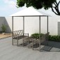 Padiglione da Giardino con Tavolo e Panche 2,5x1,5x2,4 m Padiglione da Giardino con Tavolo e Panche 2,5x1,5x2,4 m