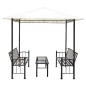 Padiglione da Giardino con Tavolo e Panche 2,5x1,5x2,4 m Padiglione da Giardino con Tavolo e Panche 2,5x1,5x2,4 m