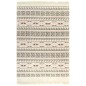 Tappeto Kilim in Cotone 120x180 cm con Motivi Grigi/Rosa Tappeto Kilim in Cotone 120x180 cm con Motivi Grigi/Rosa