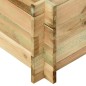 Fioriera Giardino Letto Vegetale in Legno di Pino 120x120x40cm Fioriera Giardino Letto Vegetale in Legno di Pino 120x120x40cm