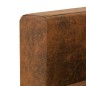 Divano a 2 Posti 137x73x82 cm in Pelle Scamosciata Artificiale Divano a 2 Posti 137x73x82 cm in Pelle Scamosciata Artificiale