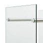 Porta Legna Trasparente 80x35x60 cm in Vetro Porta Legna Trasparente 80x35x60 cm in Vetro