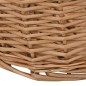 Cesta per Legna con Maniglie 78x54x34cm Salice Naturale Cesta per Legna con Maniglie 78x54x34cm Salice Naturale