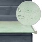 Pollaio Grigio 170x81x110cm in Legno Massello di Pino e Abete Pollaio Grigio 170x81x110cm in Legno Massello di Pino e Abete
