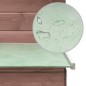 vidaXL Pollaio Moca 170x81x110 cm in Legno Massello di Pino e Abete vidaXL Pollaio Moca 170x81x110 cm in Legno Massello di Pino e Abete