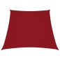 Parasole a Vela in Tela Oxford a Trapezio 3/5x4 m Rosso Parasole a Vela in Tela Oxford a Trapezio 3/5x4 m Rosso