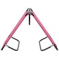 Lettino Prendisole Pieghevole in Acciaio Rosa