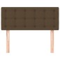 Testiera Marrone Scuro 80x5x78/88 cm in Tessuto