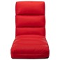 vidaXL Sedia a Sdraio da Terra Pieghevole Rossa in Similpelle vidaXL Sedia a Sdraio da Terra Pieghevole Rossa in Similpelle