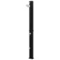 Outdoor Doccia Solare da Esterno con Soffione e Rubinetto 35 L Nero Outdoor Doccia Solare da Esterno con Soffione e Rubinetto 35 L Nero