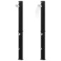 Outdoor Doccia Solare da Esterno con Soffione e Rubinetto 35 L Nero Outdoor Doccia Solare da Esterno con Soffione e Rubinetto 35 L Nero