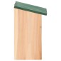 Casette per Uccelli 10 pz in Legno Massello di Abete 12x12x22cm Casette per Uccelli 10 pz in Legno Massello di Abete 12x12x22cm