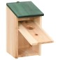 Casette per Uccelli 10 pz in Legno Massello di Abete 12x12x22cm Casette per Uccelli 10 pz in Legno Massello di Abete 12x12x22cm