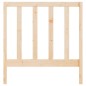 Testiera per Letto 95x4x100 cm in Legno Massello di Pino